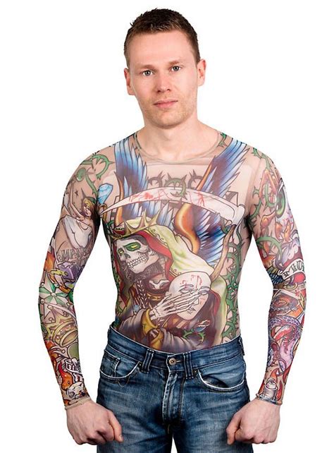fake tattoos clothing
